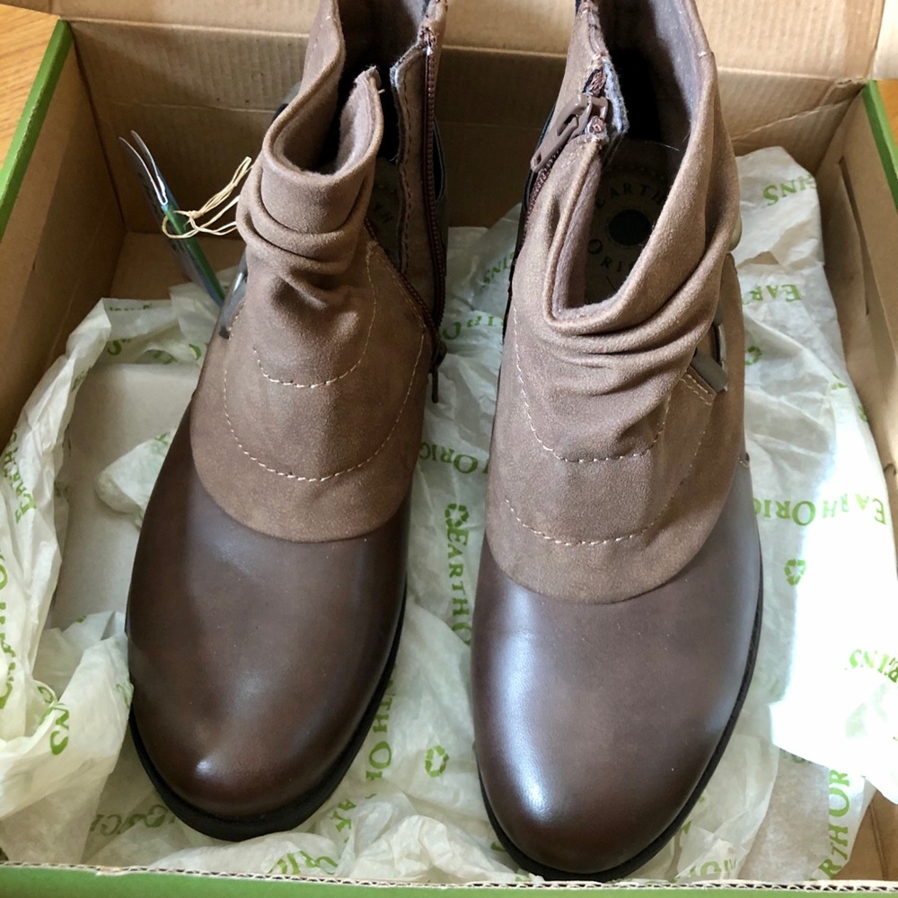 Earth Origins Brown Booties